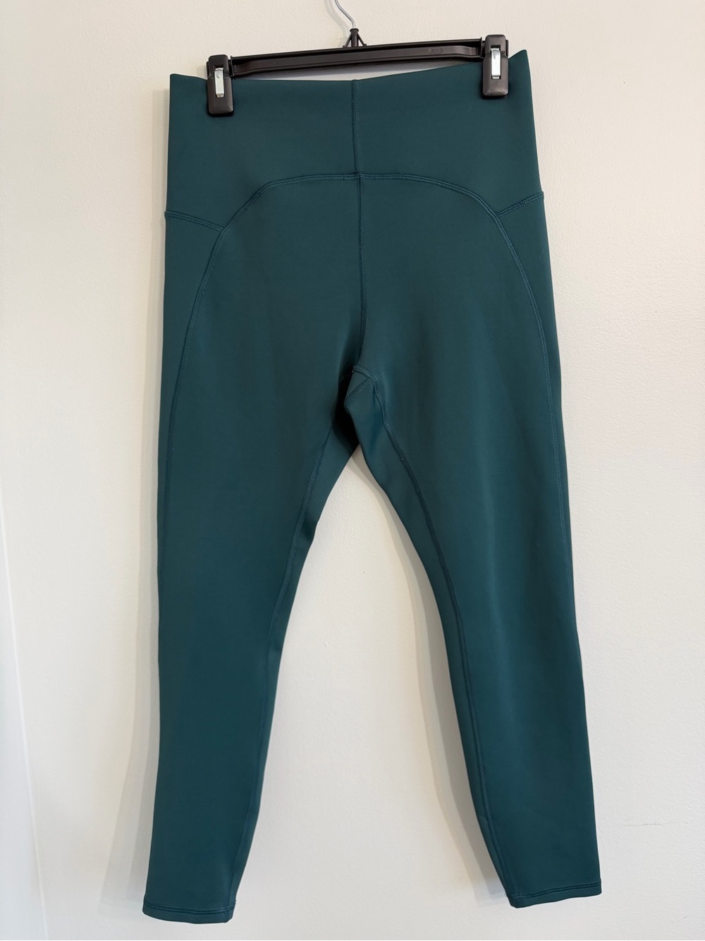 Spyder Women's High-Rise Leggings in Deep Teal Green